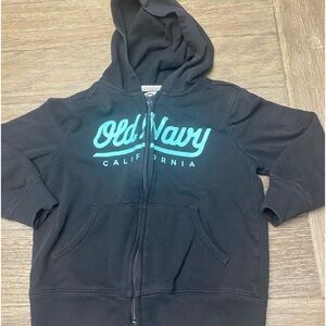 Old Navy zip Hoodie black boys siE 5T
Preowned in excellent condition